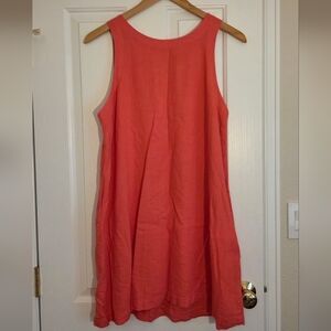 a new day Coral Sleeveless Dress